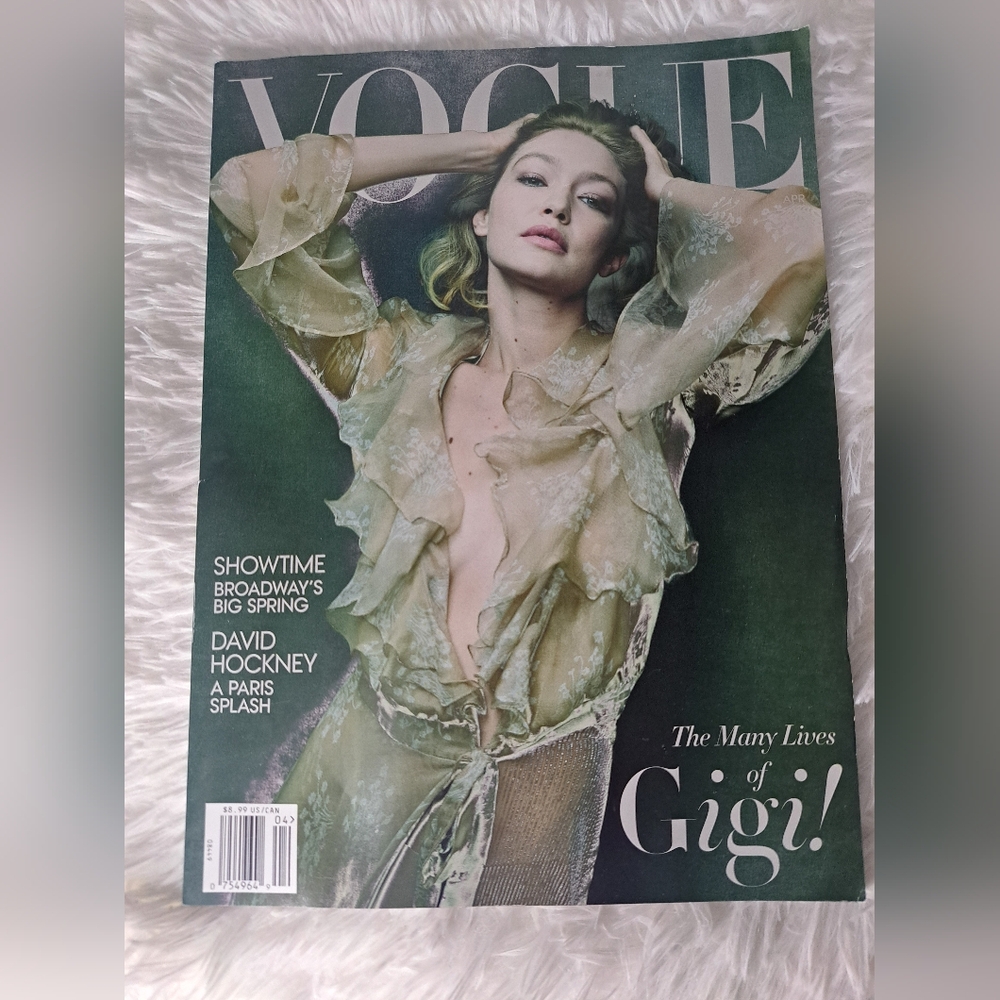 Vogue Magazine Cover with Gigi